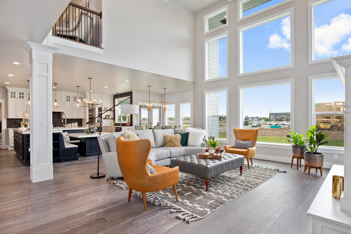 selling your home luxury living room