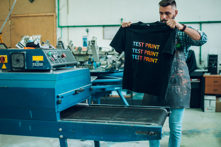 screen printing tee shirt hoodie business